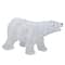 28" Lighted Commercial Grade Acrylic Polar Bear Christmas Display Decoration
